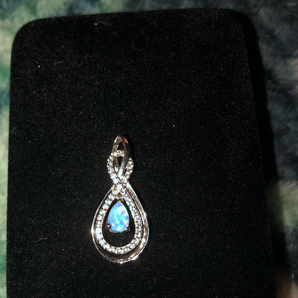 Beautiful opal pendant